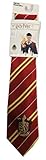 100% poliéster Sabor Corbata Adulto Casa Gryffindor con Emblema Original 140 cm Harry Potter Necktie