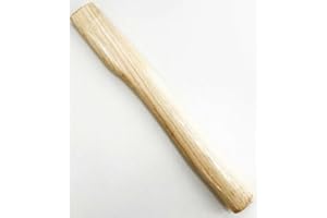 Unibos | 14 Inch Ash Axe Handle | Replaceable Wooden Short Replacement Handle for Home Farm Garden Axe (1)