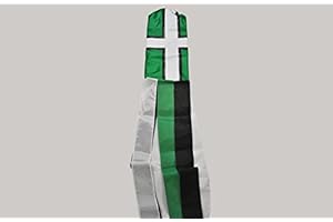 Flagtex Devon Flag Windsock 150cm Weather Resistant Polyester Garden Windsock Devon St Petroc Cross Design Outdoor Decoration Wind Indicator Patio Garden 60 inch Wind Direction Windsock