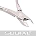 TOOGOO(R) Stainless Steel Cuticle Nipper Cutter Nail Art Clipper set