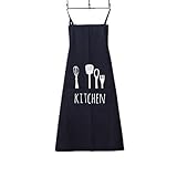 ★ Ideal para uso profesional y comercial, delantal de artista, delantal de barbacoa, delantal de servidor, delantal de barista, delantal de cocina, etc. muy adecuado como regalo para el Día de la Madre / Día del Padre, Navidad o cumpleaños.