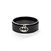 19 Likes Black Metal Unisex Ring Alrg0325Ka RS.249.00