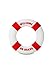 Produktbild SHOTS TOYS Buoy Penisring Welcome On Board rot 1er Pack