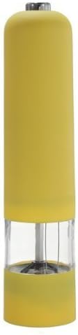 buy here Electric Pepper Mill Grinder Muller (Yellow)