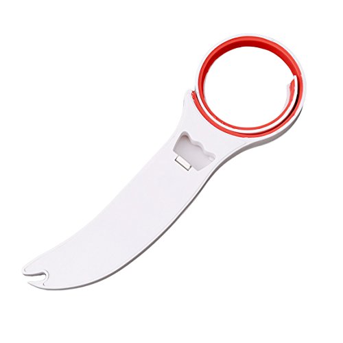 Preisvergleich Produktbild ODN Universal Flaschenöffner Glasöffner Deckelöffner Multi Öffner (Rot)