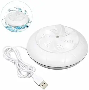 G Mall 2in1 Mini Washing Machine Portable Rotating Washer with USB Cable Convenient for Travel Home Business Trip,Hostel Rooms,Washing Baby Small Cloths.