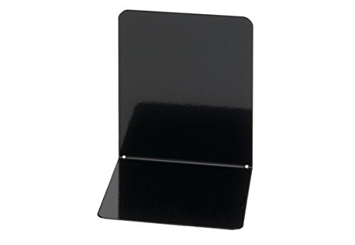 Maul 3506390 Buchstützen mit Oberflächenschutz aus Metall, schwarz