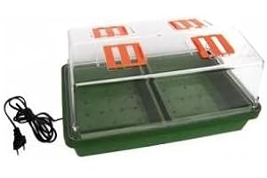 Neptune Hydroponics Mini Serra/Semenzaio (38x25x19cm) Riscaldata 12W