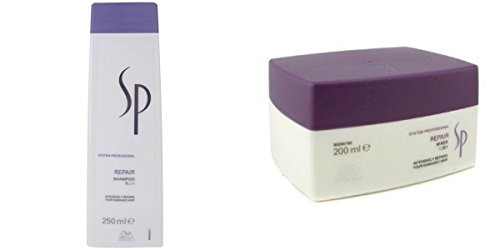 Wella Professional Sp Repair Shampoo 250ML & Mask 200 ML Combo Pack