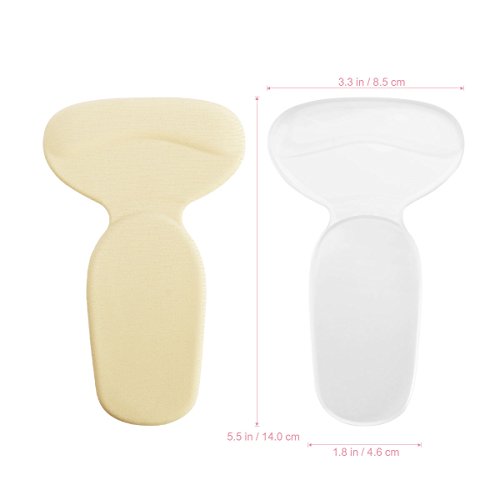 ROSENICE Fersenkissen High Heel Pads 2 Paar Heel Pain Treatment Gel Einlagen - 4
