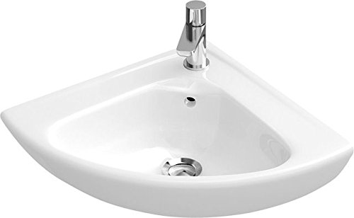 Gustavsberg Saval 2.0 Eck-Waschtisch Handwaschbecken 40x40 cm weiss
