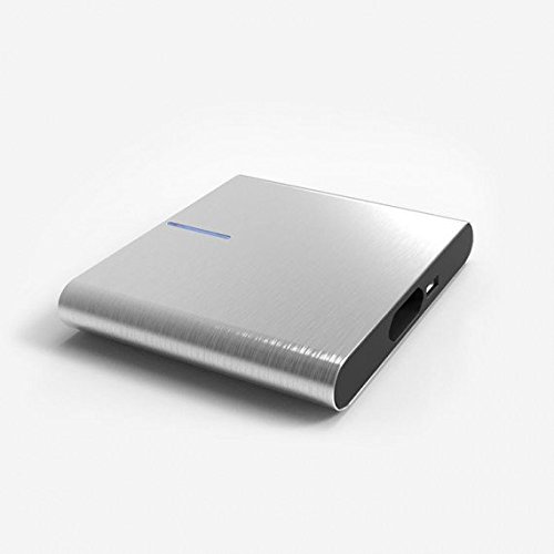 LifePower A2, Powerbank 25.600 mAh mit Steckdose, silber
