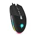 Produktbild EasySMX Gaming Maus, V50 Wired RGB Gaming Mouse mit 16,8 Millionen Farboptionen, 5 programmierbare Tasten, 5 DPI Einstellungen, On Board Speicher, bis zu 7000DPI, Cycle & Breathing Lighting, MEHRWEG