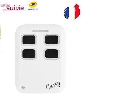 Carty R TÉLÉCOMMANDE Universelle Multi FREQUENCES DE 280 A 868 MHz Rolling Code Porte de Garage Portail Envoi Gratuit