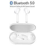 【Bequemes Tragen】 Leichte Materialien und ergonomische Sport-Ohrhörer sorgen für ein angenehmes Tragegefühl.Drei verschiedene Größen (S / M / L) der austauschbaren Ohrstöpsel sind im Lieferumfang enthalten.Fühlen Sie sich frei, um das individuelle Tragegefühl zu genießen.