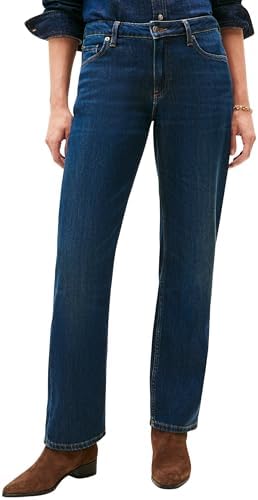 Tommy Hilfiger Donna Jeans Milo Classic Straight Fit, Blu (Milo), 32W/32L