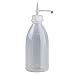 Produktbild 10x Laborflasche Enghals 250 ml natur Gewinde 25 mm aus LDPE inkl. Tropfverschluss mit Halteband und Kappe