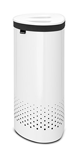 Brabantia 105005 Wäschebox Selector, Kunststoffdeckel, 55 L, weiß - 2