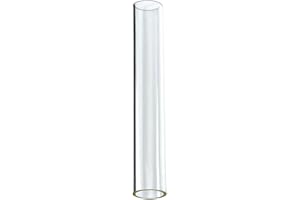GASDEPOT Round Flame Patio Heater 11kw/15kw Replacement Glass Tube (80cm Length x 12cm Diameter)