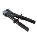 Produktbild Dailyinshop TU-376E Modulare Telecom Crimpzange Netzwerkkabel Ratsche Crimpzange (Farbe: schwarz & rot)