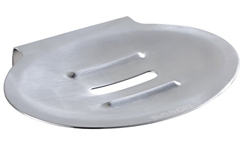 Wangel Seifenschale Seifenhalter ohne Bohren, Patentierter Kleber + Selbstklebender 3M-Kleber, Edelstahl, Gebürstetes Finish - 2