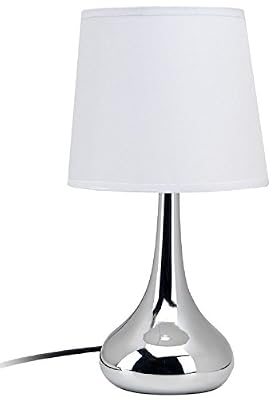 Mathias 3470297 Romy Lampe Touche 28,03 W E14 230 V Blanc Diamètre 17 cm Hauteur 33 cm