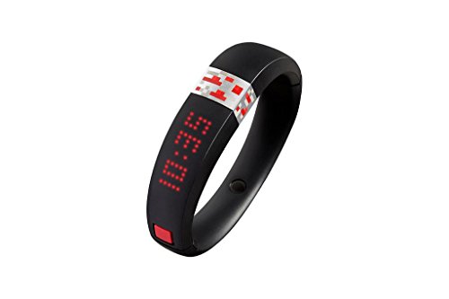 Preisvergleich Produktbild Gameband Armband aus thermoplastischem Polyurethan mit Verschluss, groß, Schwarz