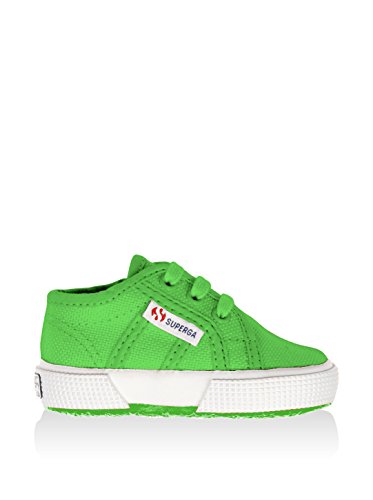 Superga 2750 Bebj Classic Unisex Adult Training, grün - Signalgrün, 19 UK