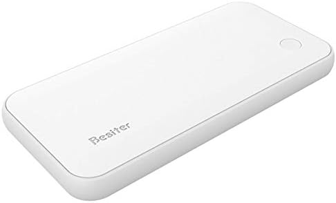 HibiscusElla Besiter BST-0141 12000mAh Large Capacity Dual USB Power Bank External Battery Charger With LED Light Charging For Mobile Phone