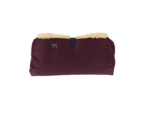 Kaiser Big Double Medical Sheepskin Handmuff (Plum)