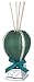 Produktbild Lufterfrischer die Ballonfahrt – Keramik grün – versilbert H cm 12 mit Behälter – Bagutta