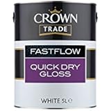 CrownTrade FastFlow Quick Dry Gloss White 2.5ltr