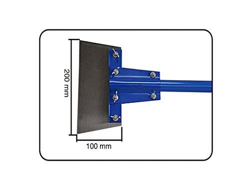 Fußbodenschaber mit 2x austauschbaren Klingen 200 mm - 2