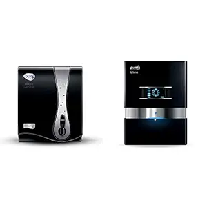HUL Pureit Advanced Pro Mineral RO+UV 6 Stage Wall Mounted Counter top Black 7L Water Purifier & HUL Pureit Ultima Mineral RO + UV + MF 7 Stage Table top/Wall mountable Black 10 litres Water Purifier
