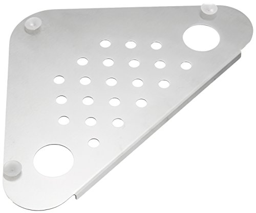 Wenko 2020030100 Spülbeckenablage, Edelstahl rostfrei, 24.5 x 1 x 14.5 cm, Silber matt - 2