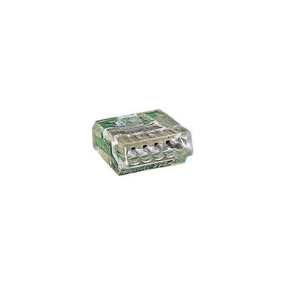 Preisvergleich Produktbild Wago DOSENKLEMMEN 5x0,75-1,5mm TRANSP. 15 S
