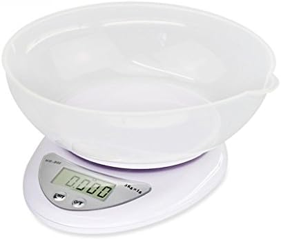 Kitchen Scale Electronic Scale 5KG / 1g Precision Mini Jewelery Scale Baking Cake Food Home Kick Bowl