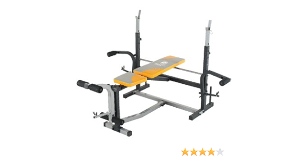 Royalbeach Banc De Musculation De Sport Noir Gris Orange Env 183 X 135 X 135 Cm Amazon Fr Sports Et Loisirs