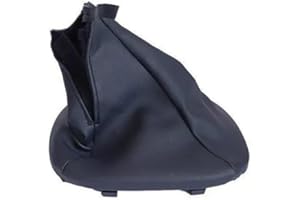 Car Passion Cuffia Leva Cambio Manuale + Anello Ghiera di Ritenzione Compatibile con Fiat Panda (312) dal 2012 Cambio Manuale Set Completo Ricambio Auto