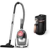 Philips Powercyclone 4 XB2142/09 850 W Toz Torbasız S&uuml;p&uuml;rge + Philips HDA150/60 T&uuml;rk Kahve Makinesi