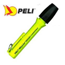 Peli 1900Z1 MityLite Xenon Taschenlampe, EX geschützt Zone 1, Gelb inkl. Batterien