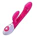 Produktbild G-Spot Rabbit Dil do, Silicone Waterproof Rechargeable Clitoris Vagina Stimulator Massager female female Toys for Women Lesbian Couples