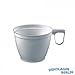 Produktbild Pfiff-kuss 467/10 Becher, Gläser Kaffeetasse Plastik weiß