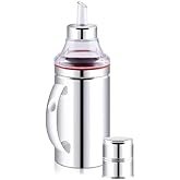 INKULTURE Stainless Steel Oil Dispenser with Nozzle 1 Litre (1000 ml) (Model No.01/01 piece)