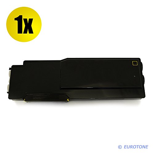 1x Eurotone Toner für Dell C 2660 2665 dn dnf ersetzt 593-BBBR TW3NN 593BBBR Gelb Yellow