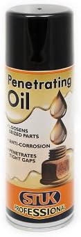 STUK Professional APO400R Penetrating Oil Aerosol Spray, 400ml, Clear