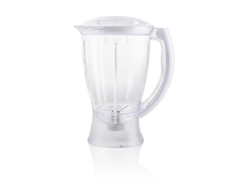 Tristar BL-4447 – Standmixer, 1,5 L Kunststoffbehälter, Edelstahlklingen, weiß - 3