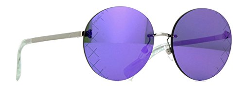 Preisvergleich Produktbild Chanel Damen Start-und Landebahn Runde Randlose Sonnenbrille Mit Lila Verspiegelt