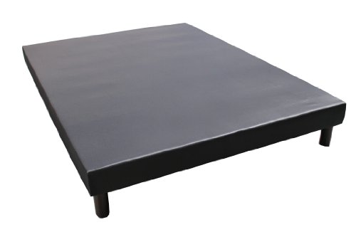 Hévéa Sélection Sommier tapissier volige déco 160 x 200 Noir