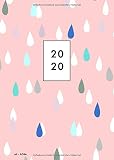 Notizkalender 2020 A5 rosa: Wochenkalender, Organizer für das Jahr 2020, Wochenplaner mit Monatsübersichten, 1 Woche auf 2 Seiten, Softcover by 